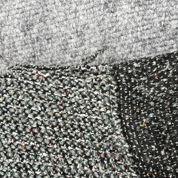 Kut From The Kloth Sweater Women's Small Gray V Neck 3/4 Sleeve High Low Hem - Picture 8 of 8